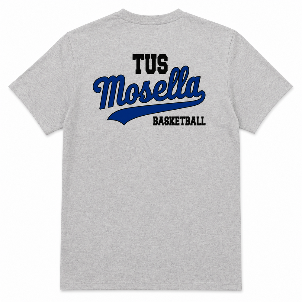 Tshirt Backprint Grau