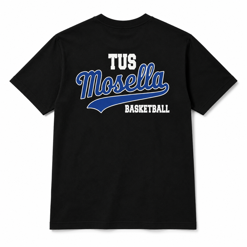 Tshirt Backprint Schwarz