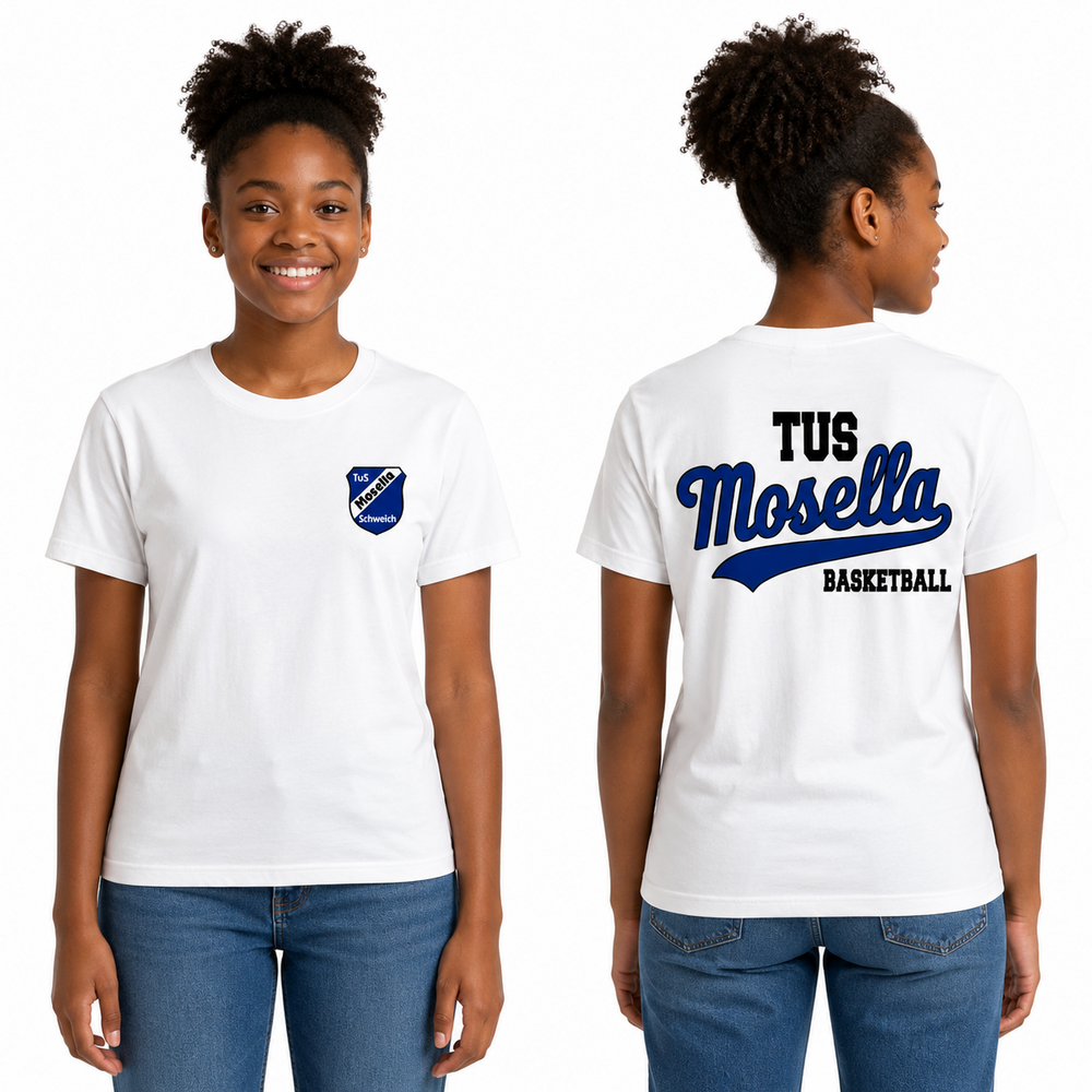 Tshirt Backprint Weiß