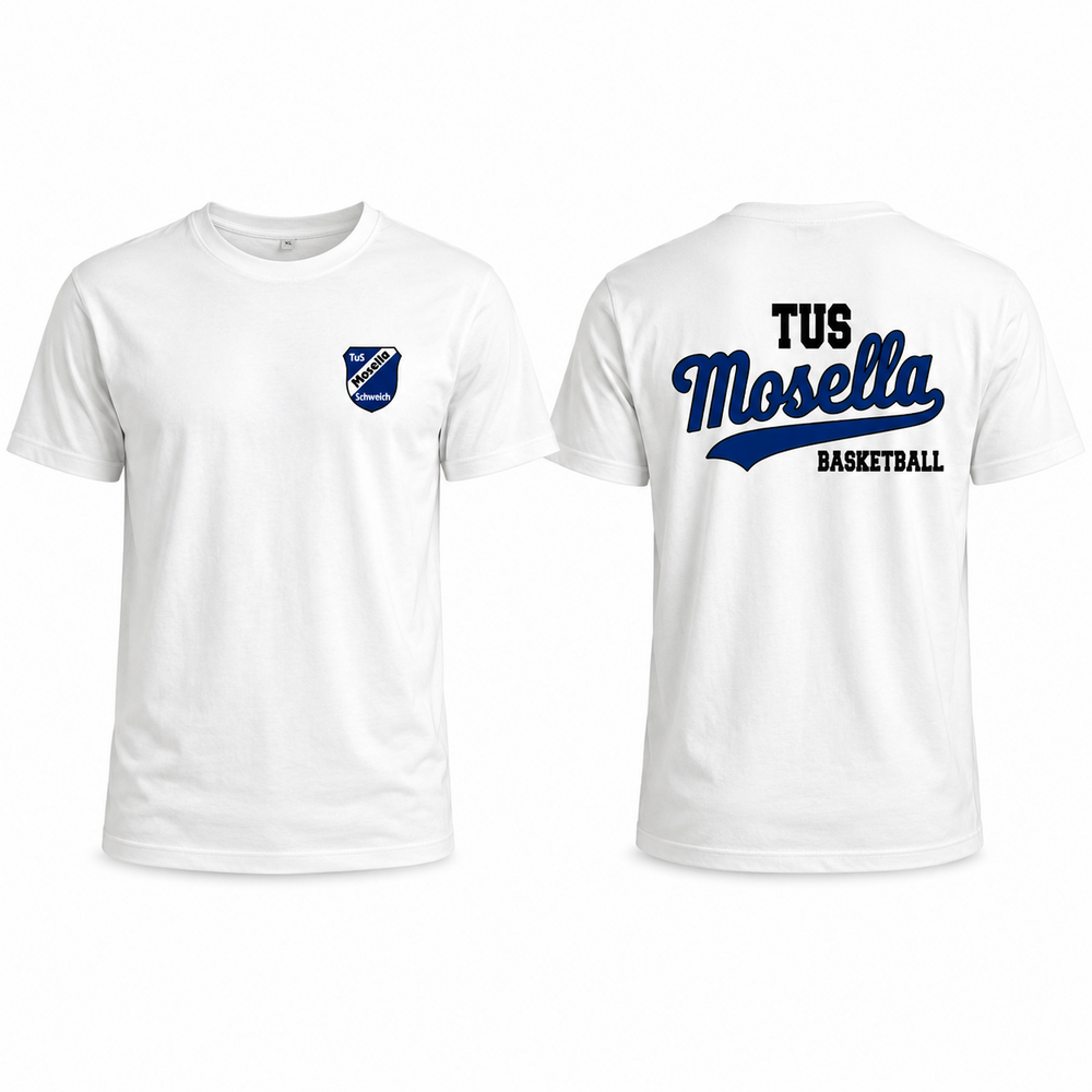 Tshirt Backprint Weiß