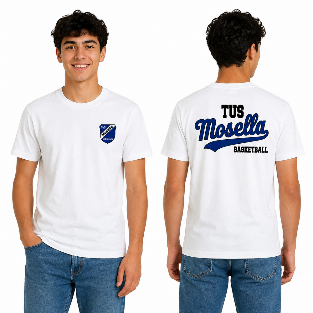 Tshirt Backprint Weiß