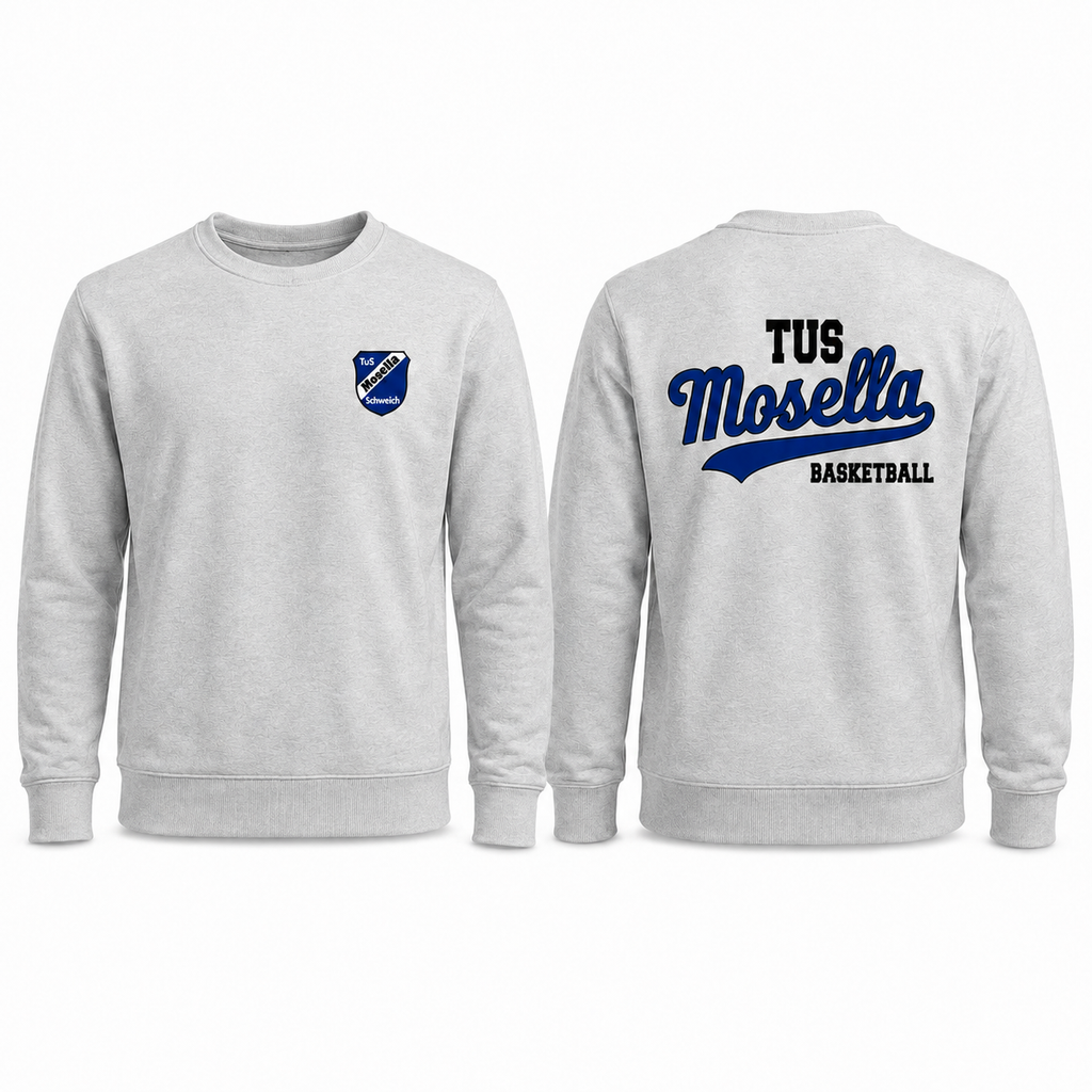 Sweater Grau Backprint