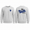 Sweater Grau Backprint