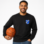 Sweater Schwarz Backprint