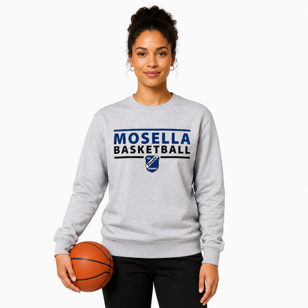 Sweater Grau "Mosella Basketball"