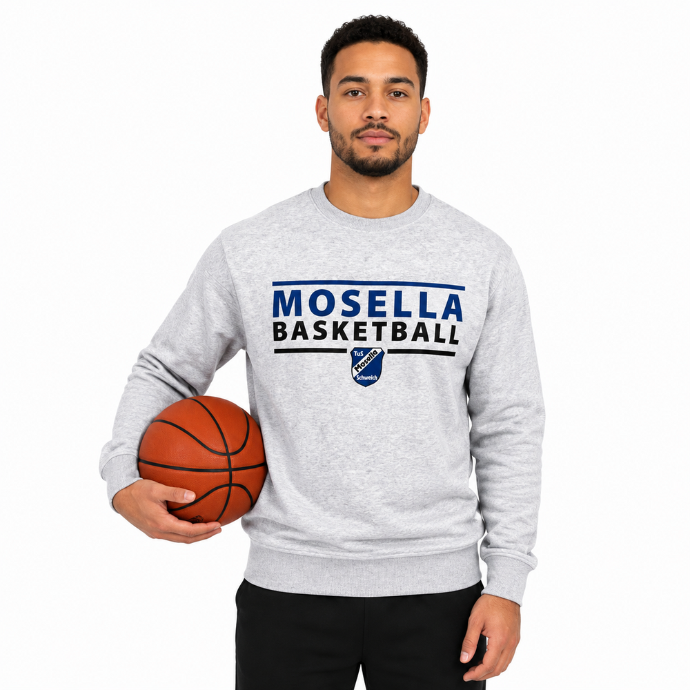 Sweater Grau "Mosella Basketball"