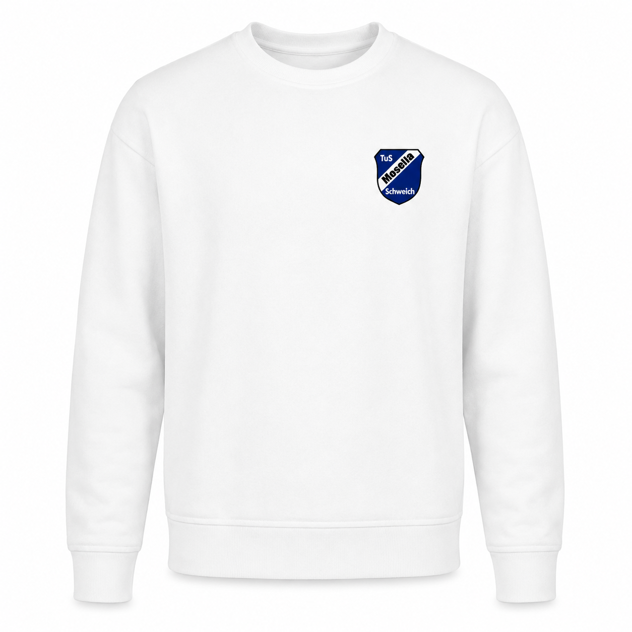 Sweater Weiß Backprint