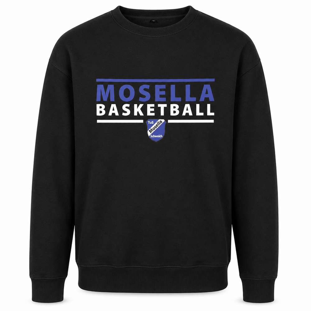 Sweater Schwarz "Mosella Basketball"