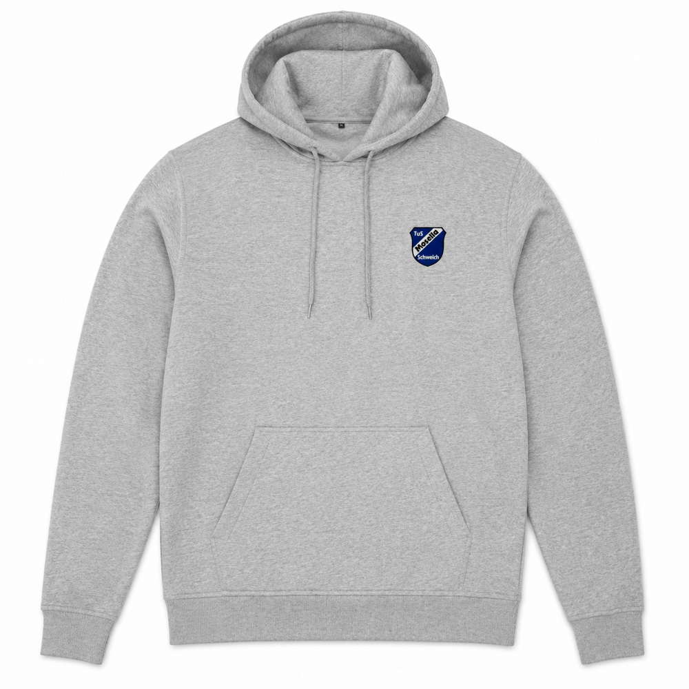 Hoodie Grau Backprint "TUS Mosella Basketball"
