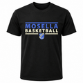 Tshirt Schwarz Frontprint