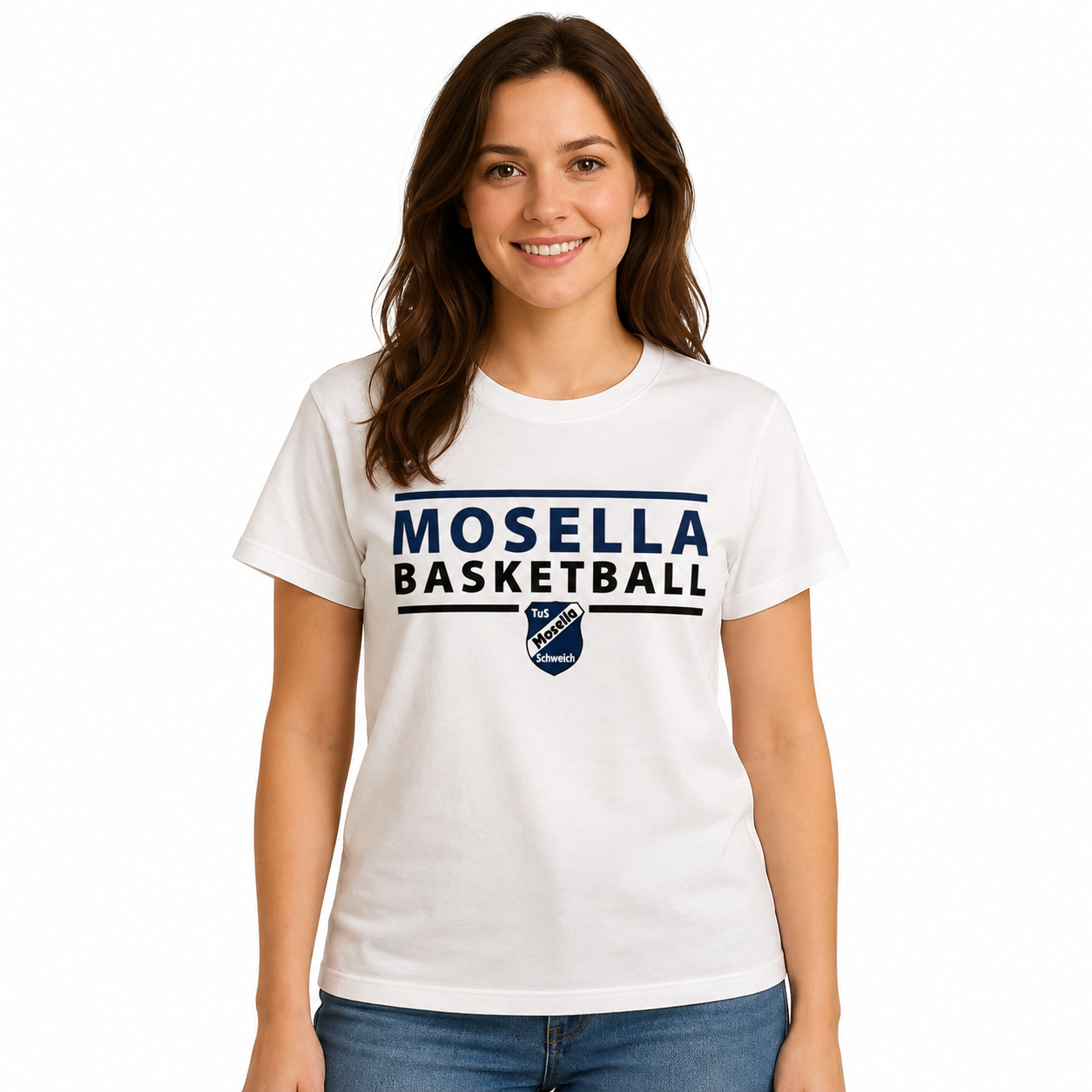 Tshirt Weiß Frontprint