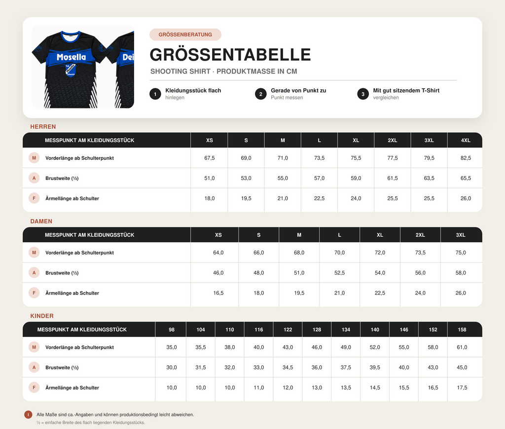 Kinder-Shooting-Shirt